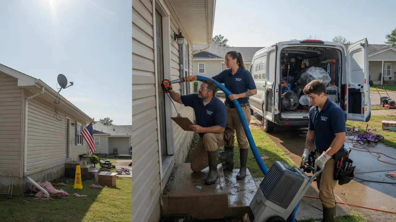 Ceiling Water Damage Restoration in West Point, GA near me
